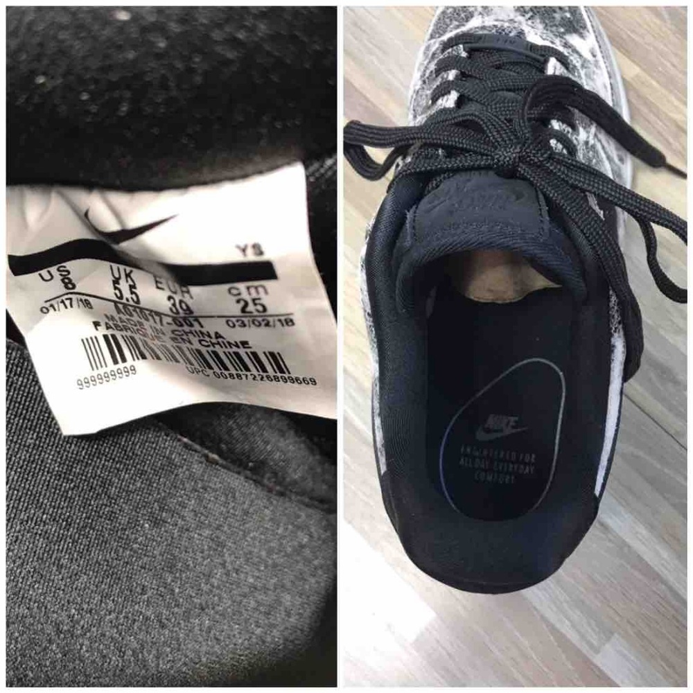 Nike Air Force 1’07 LXX Black pewter W AUTHENTIC - Picture 8 of 8